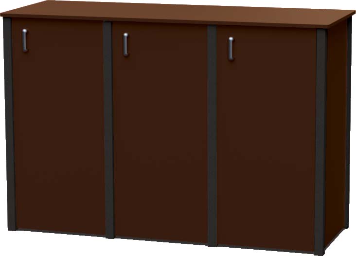 easycare brunswick service station with tudor brown panels