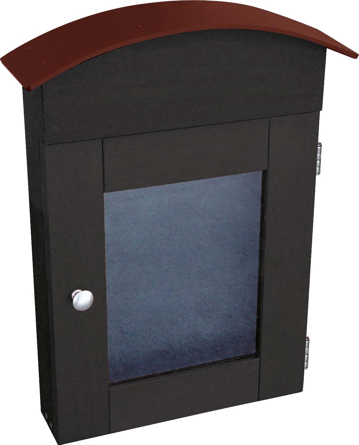 easycare one sheet message board with cherrywood frame