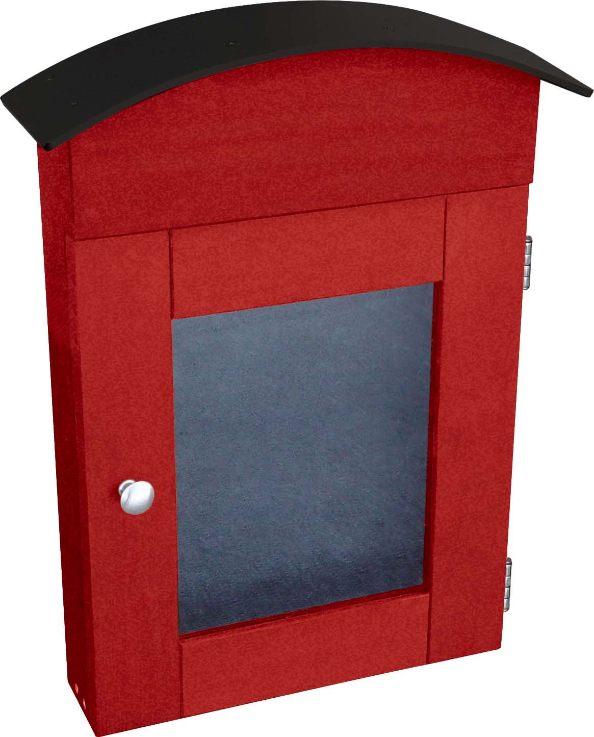 easycare one sheet message board with red panels