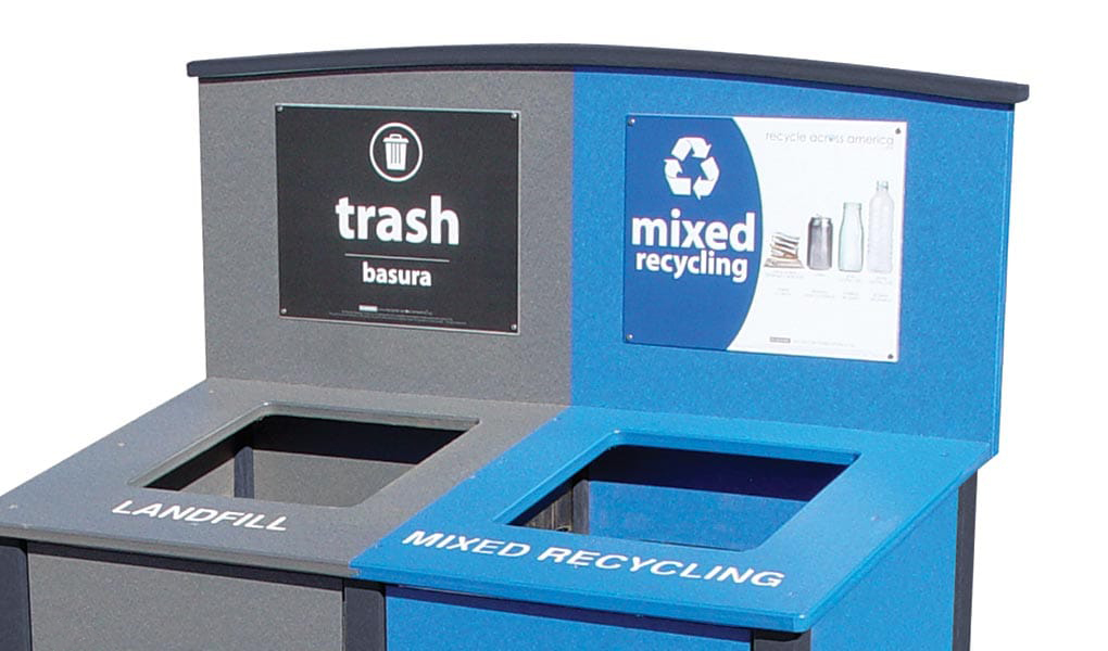 standardized labels recycle across america