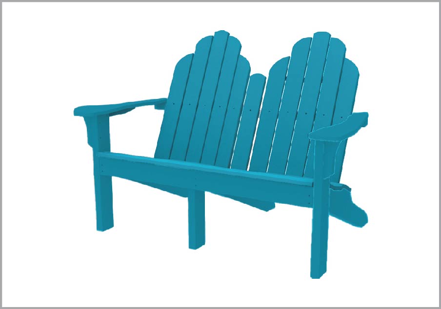 easycare adirondack love seat