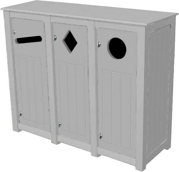 easycare square recyling bin