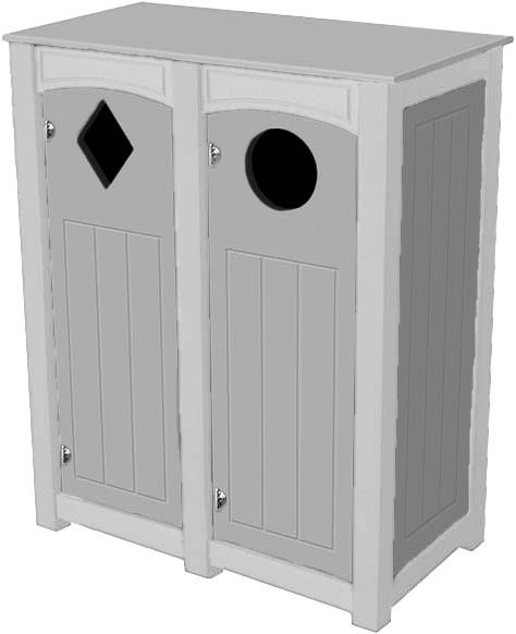 easycare square recyling bin