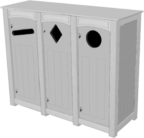 easycare square recyling bin