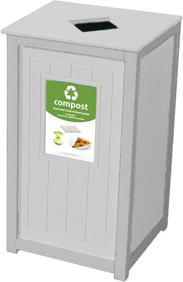 easycare square recyling bin