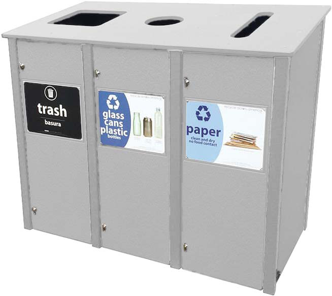 easycare square recyling bin