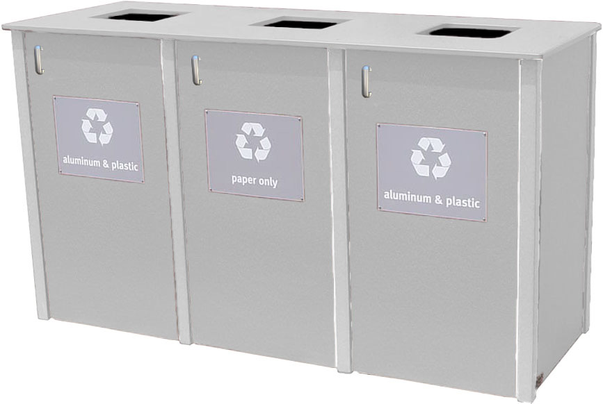 easycare square recyling bin