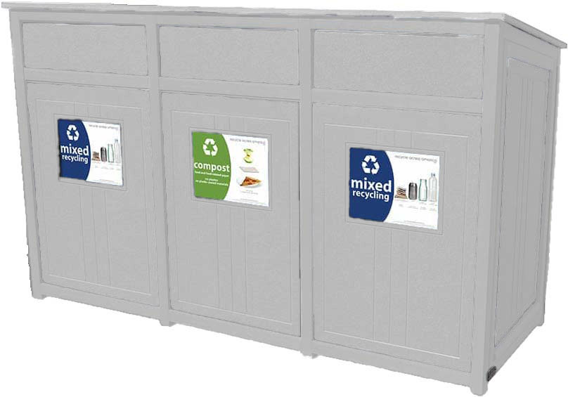 easycare square recyling bin