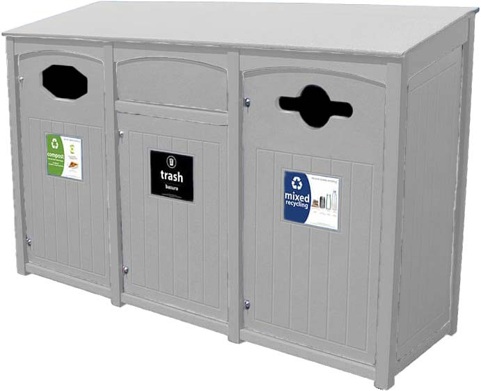 easycare square recyling bin