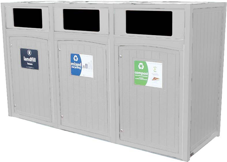 easycare roll cart recycling bin